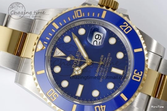 MiroTime 0306 TimelessDesign Submariner 116613 LB Blue Ceramic AR+F 1:1 Best Edition 904L SS Case and Bracelet VR 1823